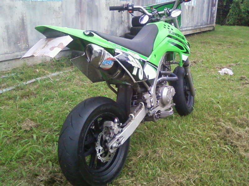 klx 140 street legal motard project