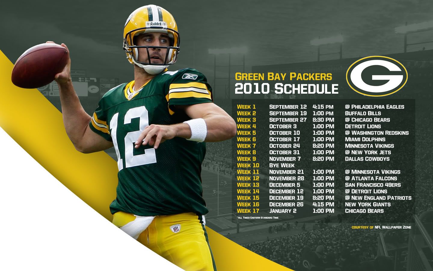 Packers2010ScheduleWallpaper.jpg 2010 Green Bay Packers Schedule Wallpaper 