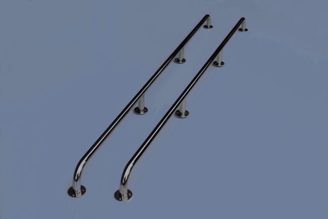 Details about Pair 1200mm 316 Stainless Steel Boat Grab Rails/Handles