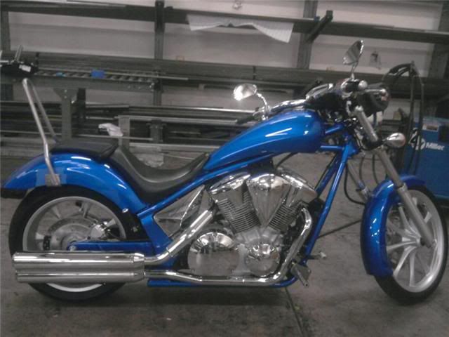 honda fury sissy bar