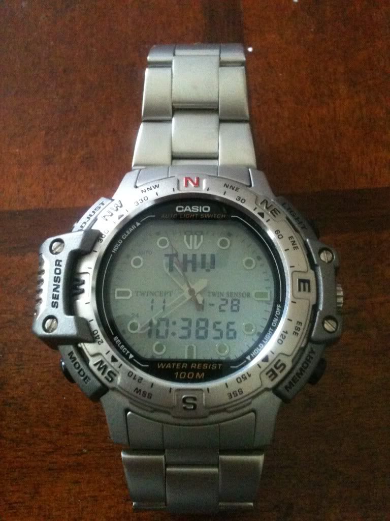 casio pro trek prt 500