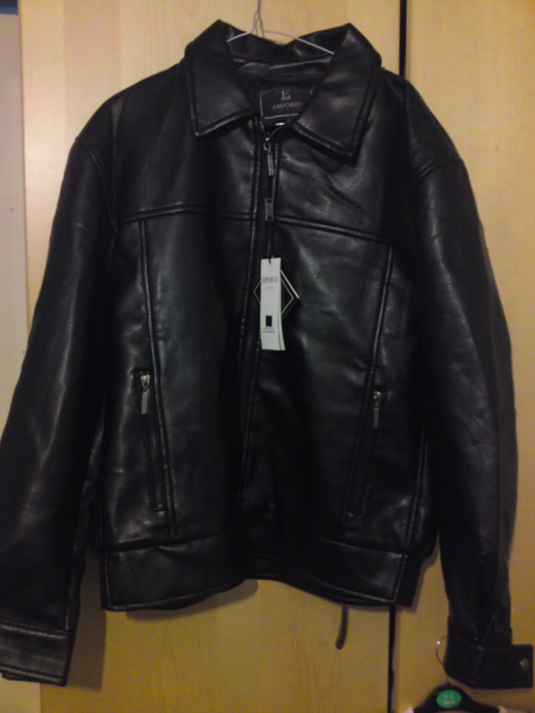 emporio fashion leather jacket