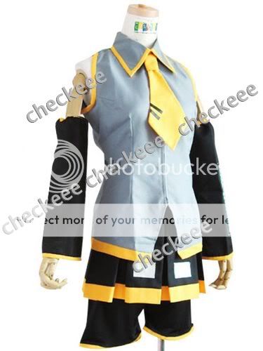 New Vocaloid Neru Halloween Cosplay Costume (Any size Custom made 