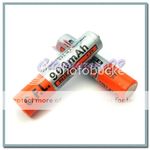 24 pcs 3A AAA Ni Mh 900mAh rechargeable battery C.F.L  